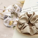 【Gulicc】古莉可 髮圈 夏季新款氣質莫蘭迪 4入髮圈組, , large