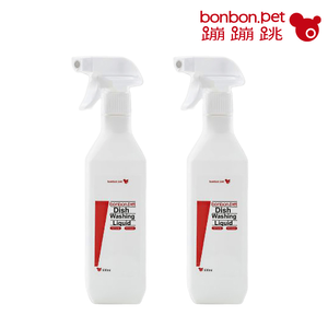 Pet-Friendly Foaming Dish Soap 500ml x 2 Bottles (Safe for Humans and Pets)