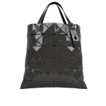 ISSEY MIYAKE BAO BAO LUCENT 6x6 亮面雙色托特包/石墨灰/珍珠灰, , large