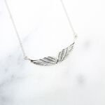 【Angel & Me】天使 飛翔 翅膀 Angel wing s925 純銀 項鍊 生日 情人節 禮物, , large