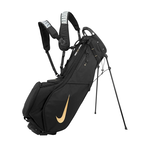 NIKE AIR SPORT 2 腳架袋 球桿袋 高爾夫球袋 4格 防水罩 雙背帶 可拆球袋 耐用束帶 黑 黑金 鐵灰, , large