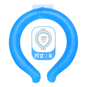 Cool and refreshing neckband - blue L