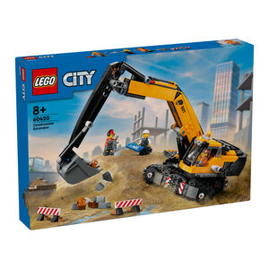 LEGO Yellow Construction Excavator