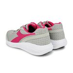 DIADORA迪亞多那 義大利進口 輕量運動慢跑鞋 EASY RUN 女運動鞋 女鞋 透氣 彈性 吸震 棉鞋墊 灰粉, , large