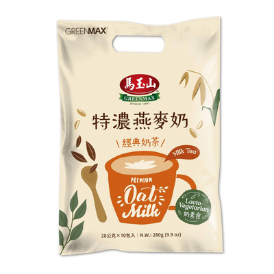 馬玉山特濃燕麥奶-經典奶茶28g X10