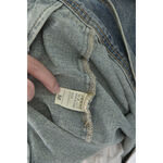 (S) jeans丹寧牛仔質感藍色外套二手衣, , large