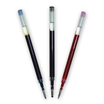 【O.B.】中性筆芯 0.5mm 藍/黑/紅芯 單色12支/組 OB-2502R 適用2502筆 - 多款可選, , large