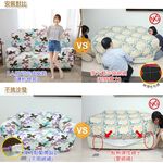 【歐卓拉】月色牡丹彈性沙發套-1人座/2人座/3人座 2件再折 萬用沙發罩彈性防滑全包, , large