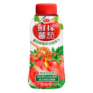 愛之味蕃茄蜂蜜綜合蔬菜汁400ml