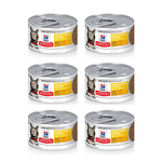 【Hills 希爾思】成貓泌尿道毛球控制主食罐-香嫩雞肉 82gX6罐/盒(10138), , large