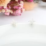 【Angel & Me】愛的蜂鳥 Hummingbird 一對 s925 純銀 耳環 耳夾 情人節 禮物, , large