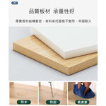 【AOTTO】簡約多功能客廳雙層茶几邊桌-暖白色(FT-032W), , large