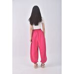 (S) three colon高腰質感三線粉色長褲二手衣, , large