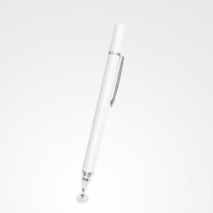 [DP13 Piano White]Clip Premium Disc Fine Capacitive Stylus Pen