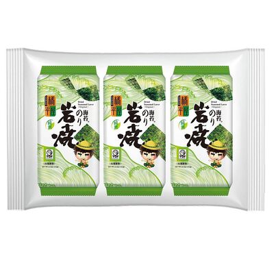 【安心價】橘平屋岩燒海苔-原味4.2gx3
