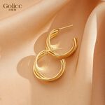 【Gulicc 】古莉可 耳環 歐美簡約時尚耳環, , large