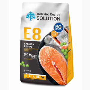 【拉拉寵物小舖】solution 耐吉斯 狗飼料【E8】能量全齡犬鮭魚配方4.5磅 Energy 能量活力系列 益生菌添加