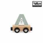 官方直營【Tryco】木製字母火車-單入(最低購買4個出貨), , large