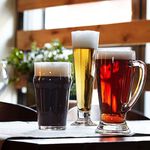 現貨 啤酒杯 生啤酒杯 附柄啤酒杯 玻璃馬克杯 共十款 310-650ml 1入 金益合玻璃器皿, , large