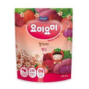 Maeil花造型米餅(紫薯草莓味)25g