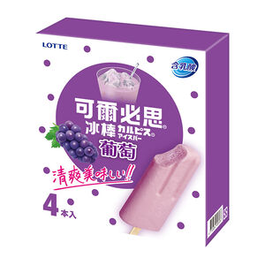 LOTTE Calpis Grape Ice Bar