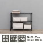 【Y HOUSE】90x30x75cm Lightweight Three-layer Iron Rack Iron Rack Shelf-Painted White, , large