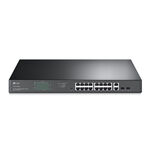 TP-LINK 昌運監視器 TL-SG1218MPE 18埠 Gigabit 簡易智慧型交換器 16埠POE+交換機, , large