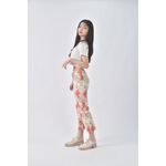 (M) sportmax高腰質感花紋綠色長褲二手衣, , large