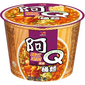 統一阿Q桶麵韓式泡菜麵-102g
