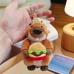 【啾愛你】趣味美食土撥鼠吊飾-漢堡, , large