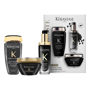 【KERASTASE 卡詩】黑鑽極萃逆時修護組