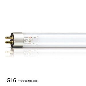 PHILIPS 6W UV Sterilization Lamp Tube for UV Dish Dryer GL6