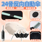 【咪咪購物】VID 雨傘 折疊傘 24骨｜自動反向｜梧桐米｜開車族必備, , large