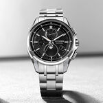 CITIZEN 星辰 月相 超級鈦 光動能電波萬年曆手錶 BY1001-66E, , large