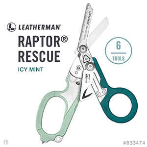 LEATHERMAN 公司貨 RAPTOR® RESCUE 多功能工具剪 薄荷色/833474