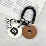 Coffee Lover Leather Sensor Card Holder, , large