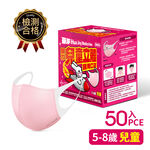 3D  Face  Mask-ChildrensPink, , large
