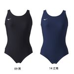 MIZUNO SWIM BASIC 女泳衣 女款素色 訓練型泳衣 連身三角 N2MAAC01 【樂買網】, , large