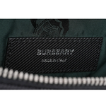 BURBERRY Grid 戰馬盾牌標誌格紋腰包/炭灰色, , large