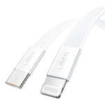【LISEN】27W L606 Air Cable 超薄快充線 TC to Lightning 100公分 白色, , large