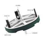 Multi-functional adjustable woodworking hole saw, , large