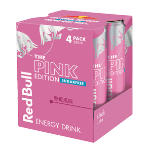 紅牛野莓風味無糖能量飲料 4P