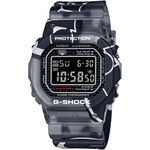 CASIO 卡西歐 G-SHOCK 街頭原創塗鴉藝術 經典方形電子錶  DW-5000SS-1, , large