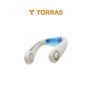 【Leo手機周邊專賣店】TORRAS圖拉斯 智慧頸掛冷暖空調風扇  / 沙杏白