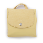 LONGCHAMP LE PLIAGE GREEN再生帆布折疊後背包/小麥黃, , large
