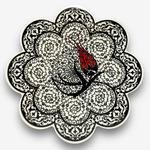 【SOLO Vintage】Designer Heat Mats Ceramic Hot Pads Coasters Made in Turkey 31, , large