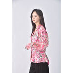 (S) 【Liya私服】zara粉色長袖上衣二手衣, , large