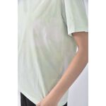 (S) uniqlo質感綠色短袖上衣二手衣, , large