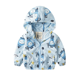 Hooded Windbreaker Jacket