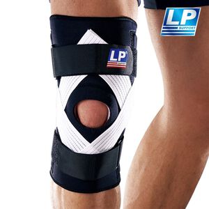LP SUPPORT 穩定型彈簧膝關節護具 護膝 開口護膝 支撐 調節式 單入裝  734 